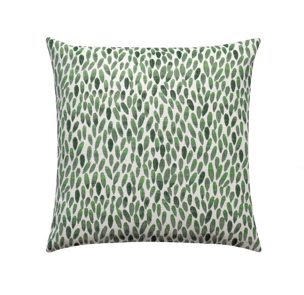 green outdoor pillows