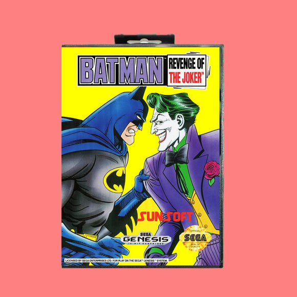 Batman Revenge of the Joker 16 Bit MD Game Card Include Retail Box For –  2Dgamecity