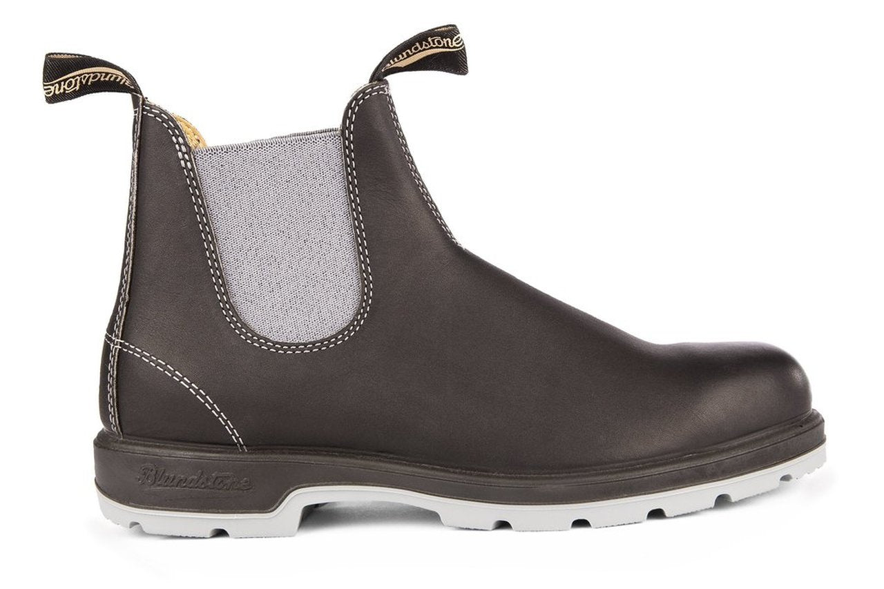 blundstone boots grey