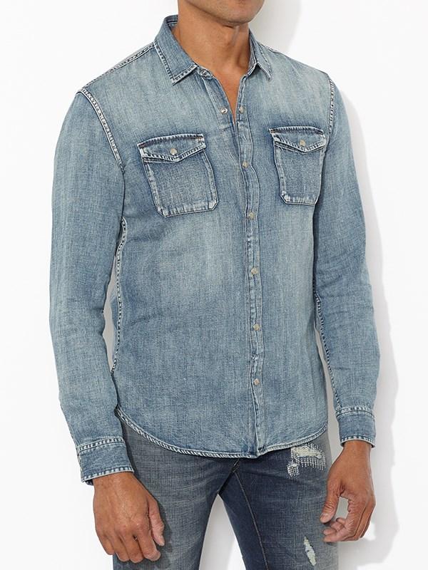 John Varvatos The Snap-Button Western 