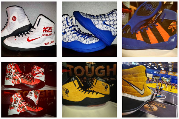customize your own wrestling shoes