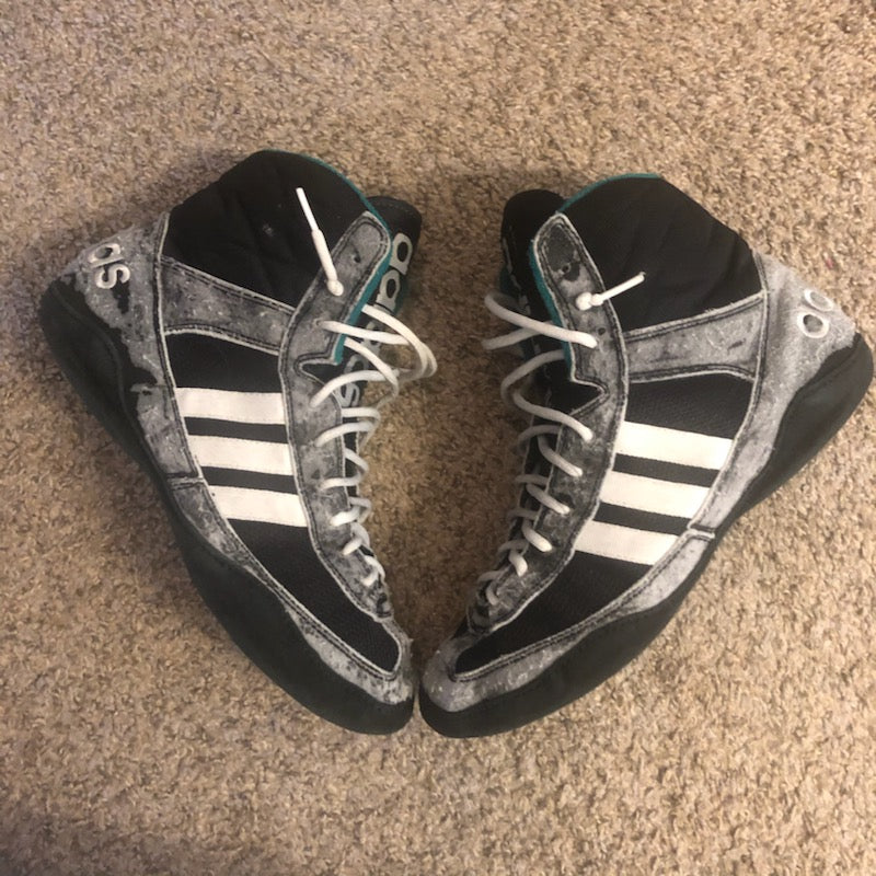 green adidas wrestling shoes