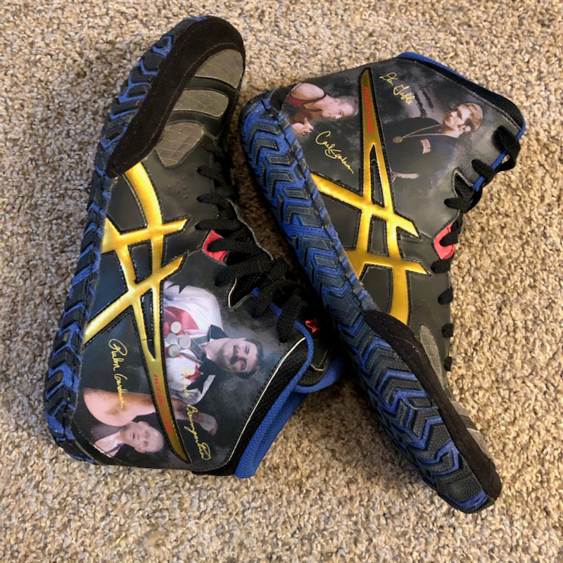 asics legends wrestling shoes