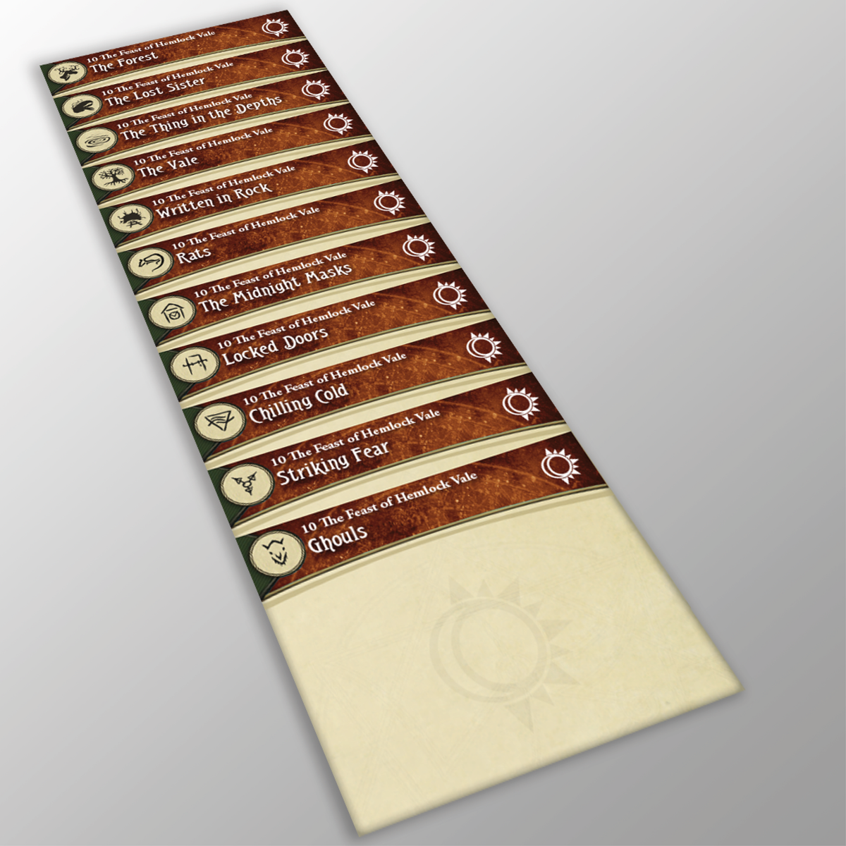 The Feast Of Hemlock Vale Arkham Horror LCG Deck Box Dividers