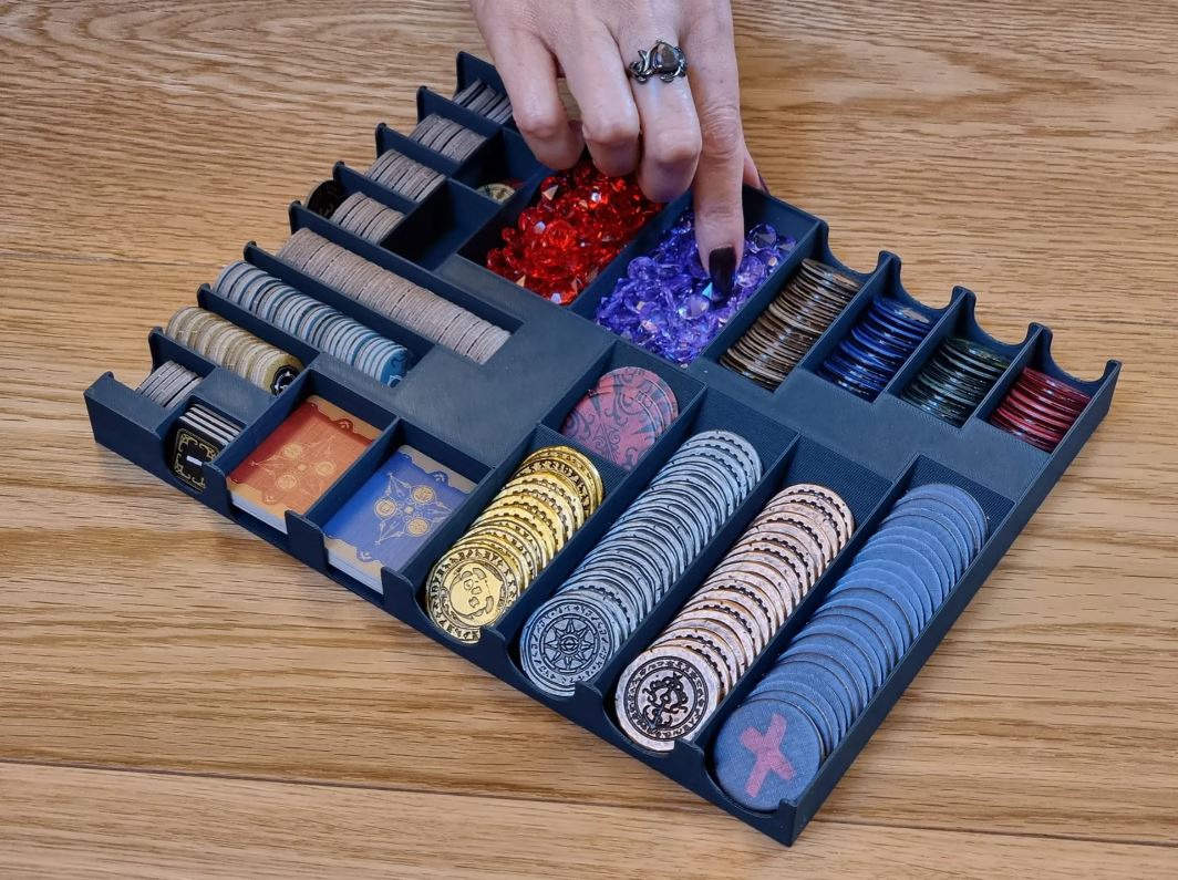 Everrain Board Game Token Holder Game Organiser