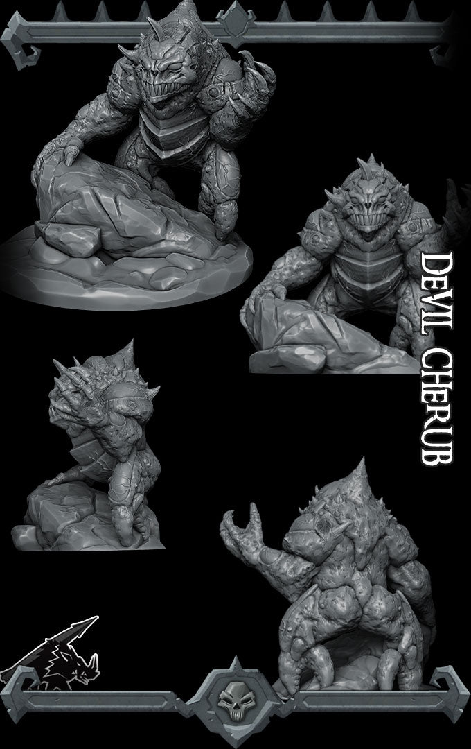 DEVIL CHERUB - Miniature | Dungeons and dragons | Cthulhu | Pathfinder | War Gaming