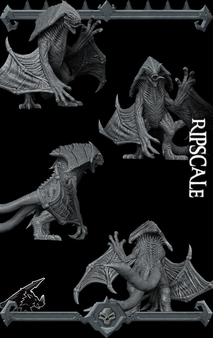 RIPSCALE DRAGON - Miniature | Dungeons and dragons | Cthulhu | Pathfinder | War Gaming