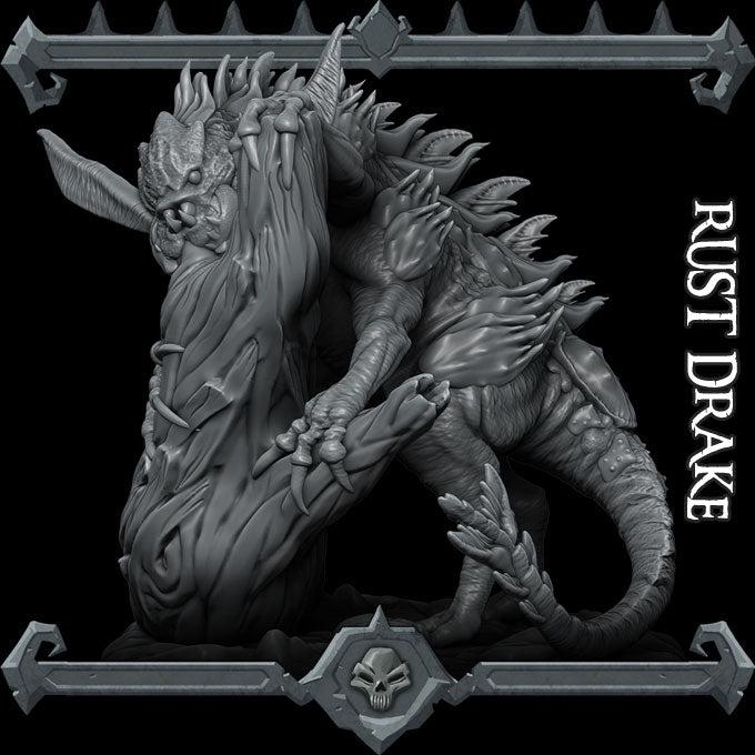 RUST DRAKE - Dungeons and dragons | Cthulhu | Pathfinder | War Gaming| Miniature Model