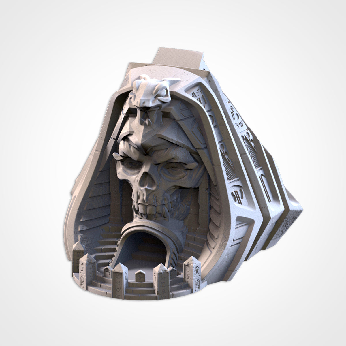 The Game of Destiny - 'Pharaoh’s Skull' Dice Tower