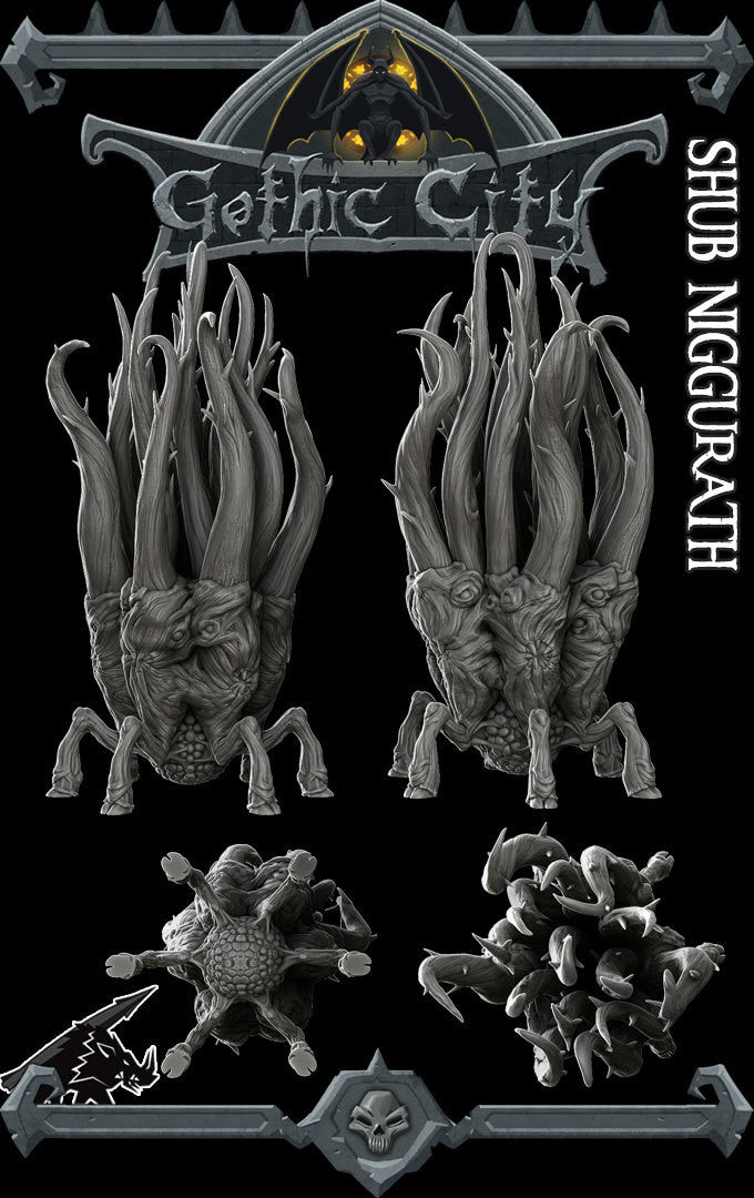 Shub Niggurath - EPIC Sized Statue | Dungeons and dragons | Cthulhu Mythos| Pathfinder | War Gaming