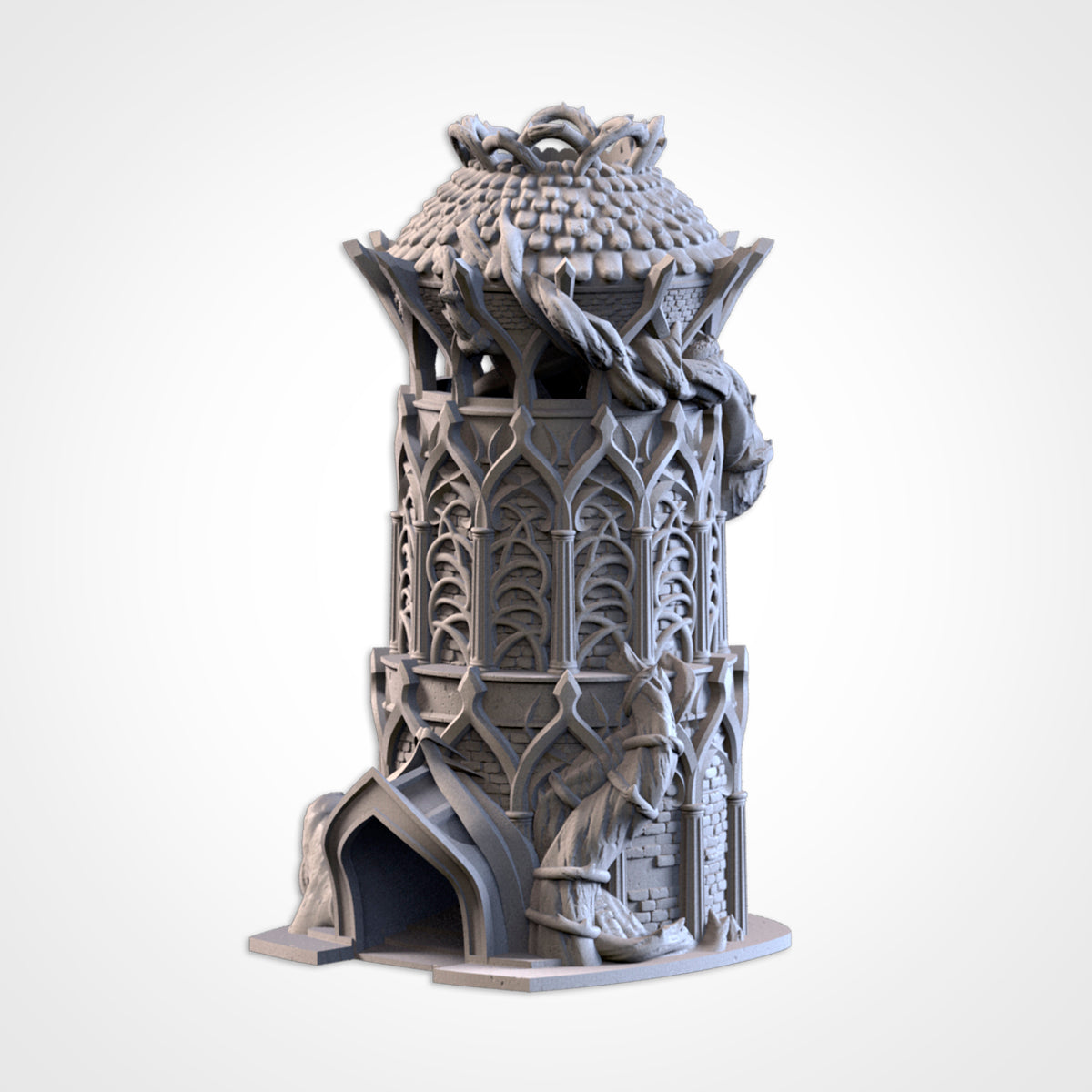 The Game of Destiny - 'Druids Tower' Dice Tower