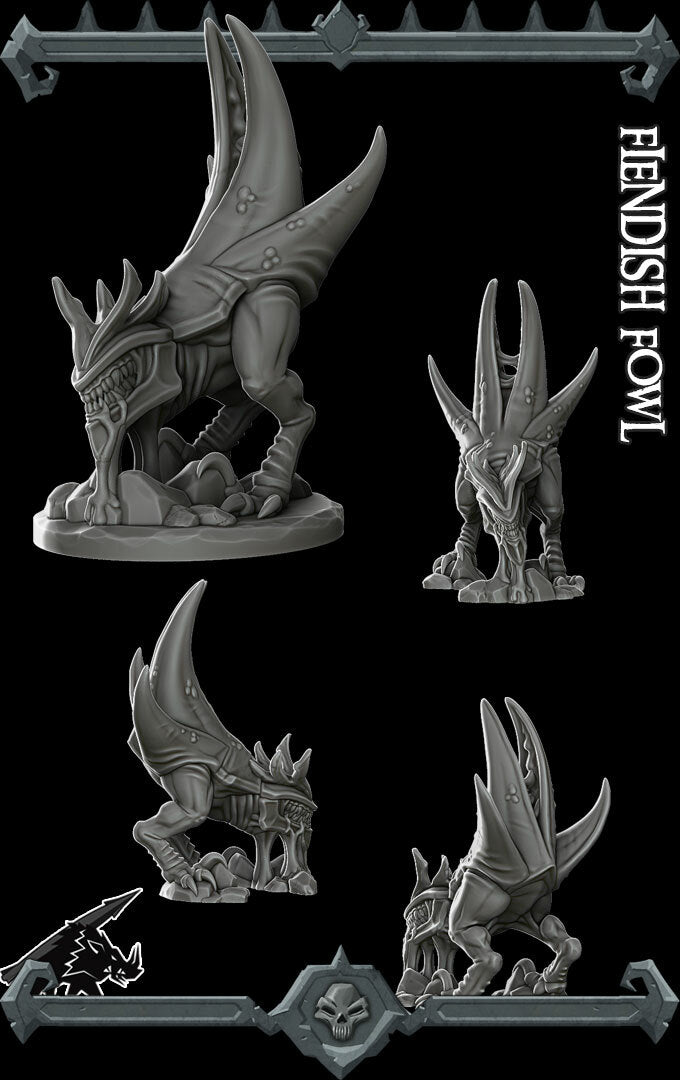 fiendish-fowl-miniature-dungeons-and-dragons-cthulhu-40k-pat