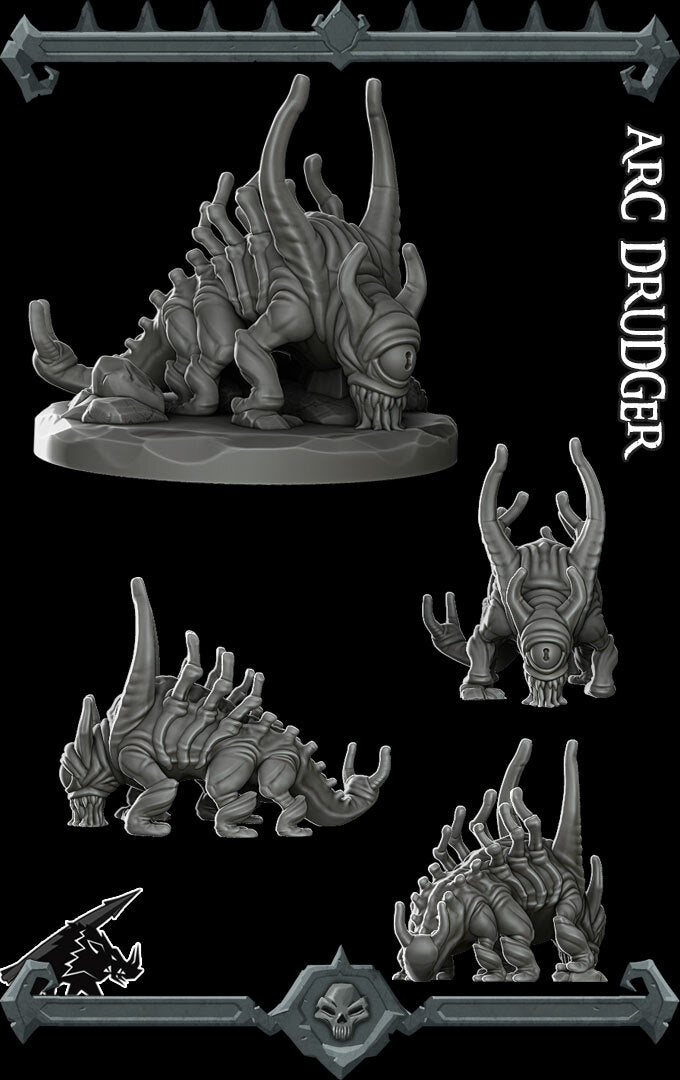 ARC DRUDGER- Miniature | All Sizes | Dungeons and Dragons | Pathfinder | War Gaming