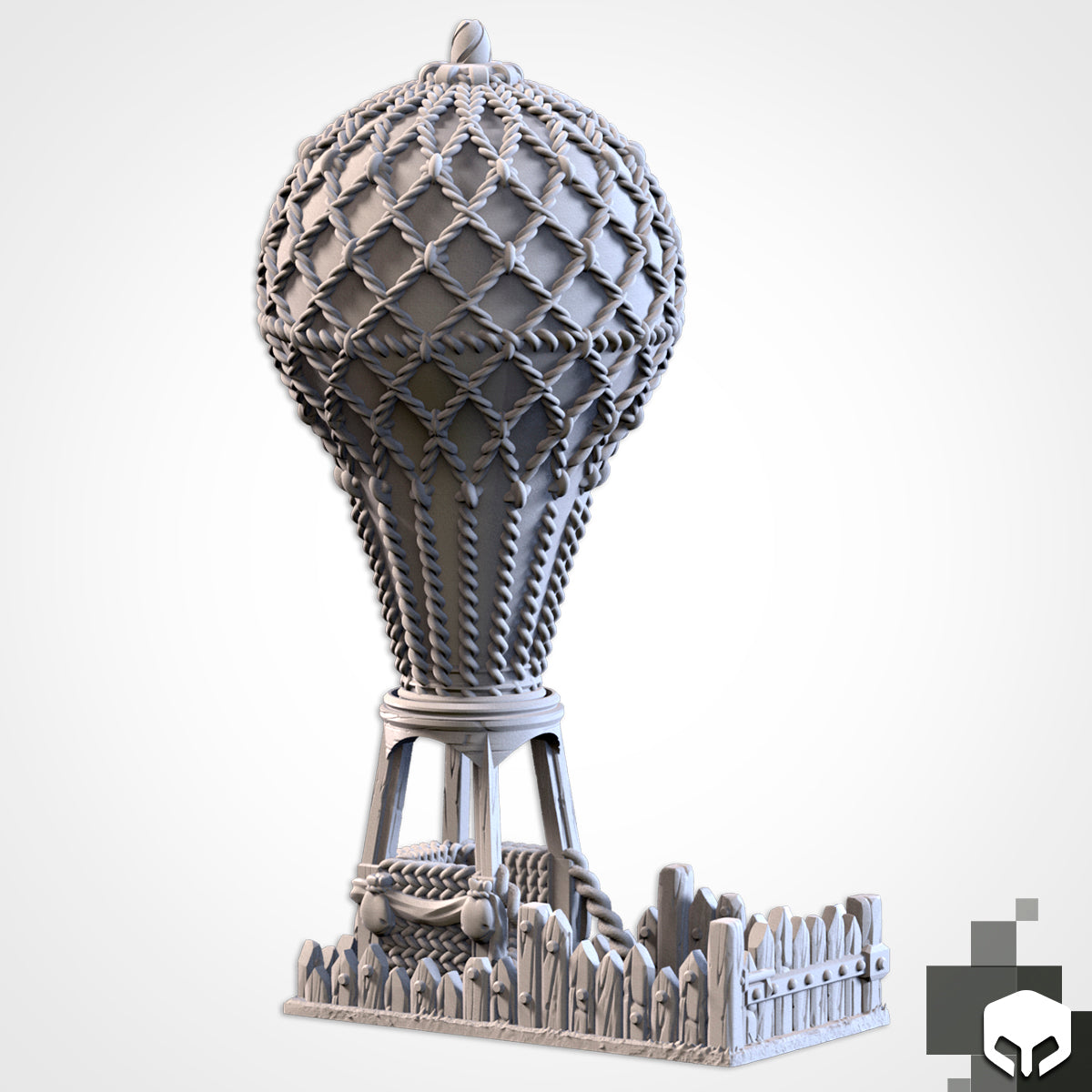 The Game of Destiny - 'Hot Air Balloon' Dice Tower