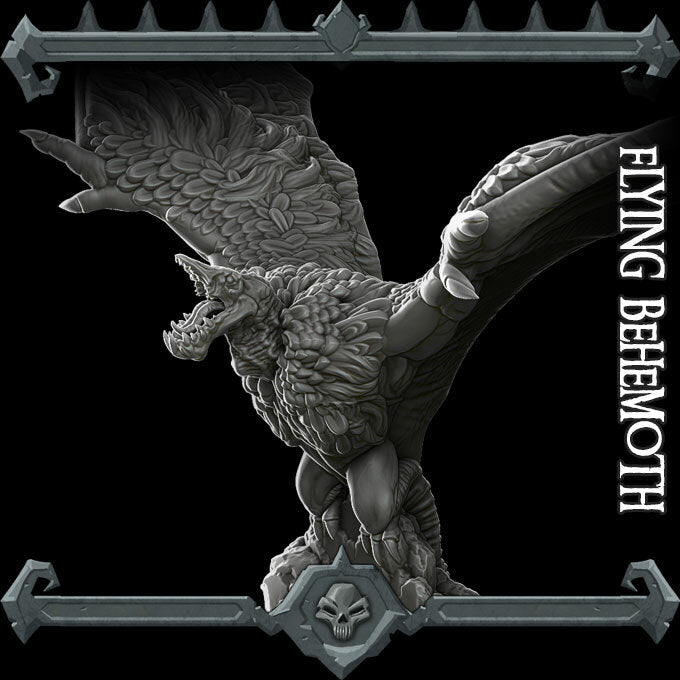 FLYING BEHEMOTH - EPIC Model Kit | Dungeons and dragons | Cthulhu | Pathfinder | War Gaming