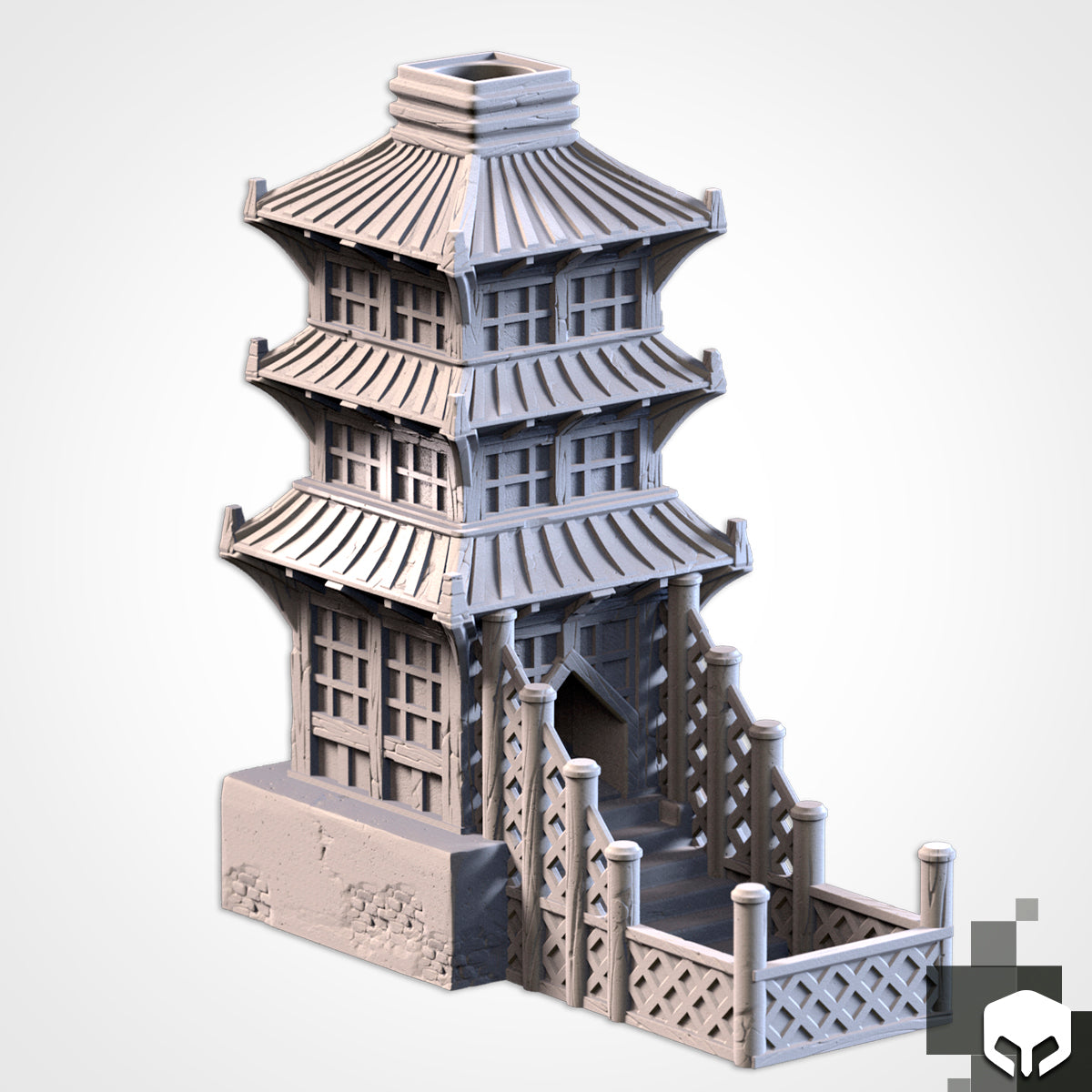 The Game of Destiny - 'Oriental Tower' Dice Tower