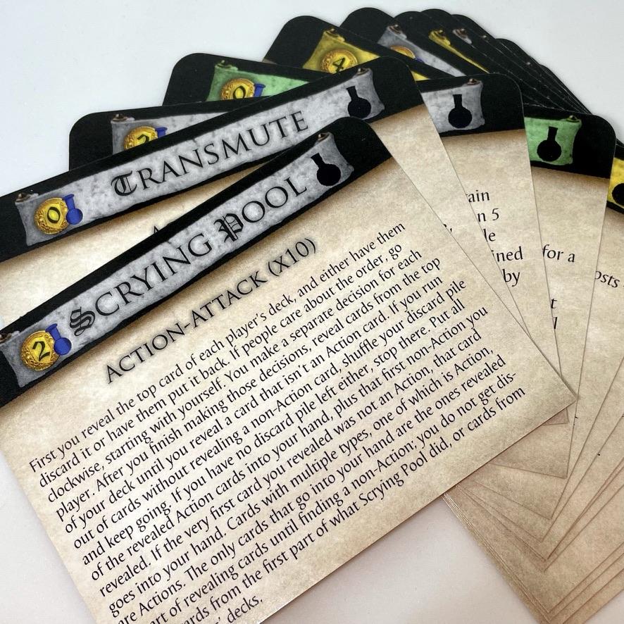 Dominion - ADVENTURES - Game Card Dividers - High Quality Printed Cards