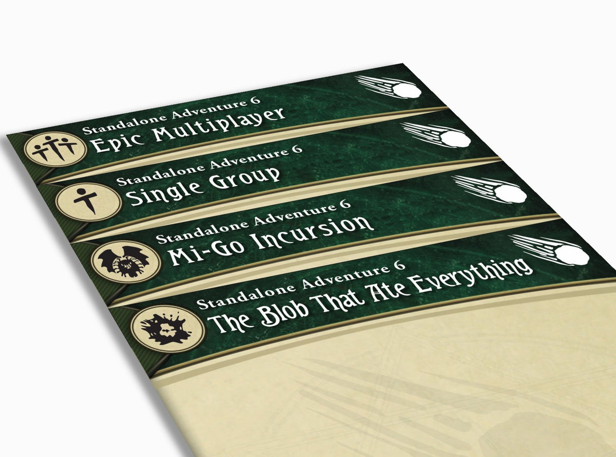 The Blob That Ate Everything - Arkham Horror LCG Deck Box Dividers