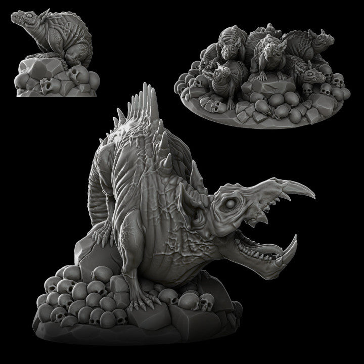 DREG RATS - Dungeons and dragons | Cthulhu| Pathfinder | War Gaming | 3D Models