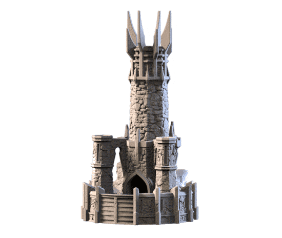 The Game of Destiny - 'Dark Tower' Dice Tower