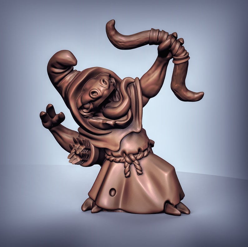 Cave Kobold - Bows 3D Models for Dungeons & Dragons & Board RPGs by ...