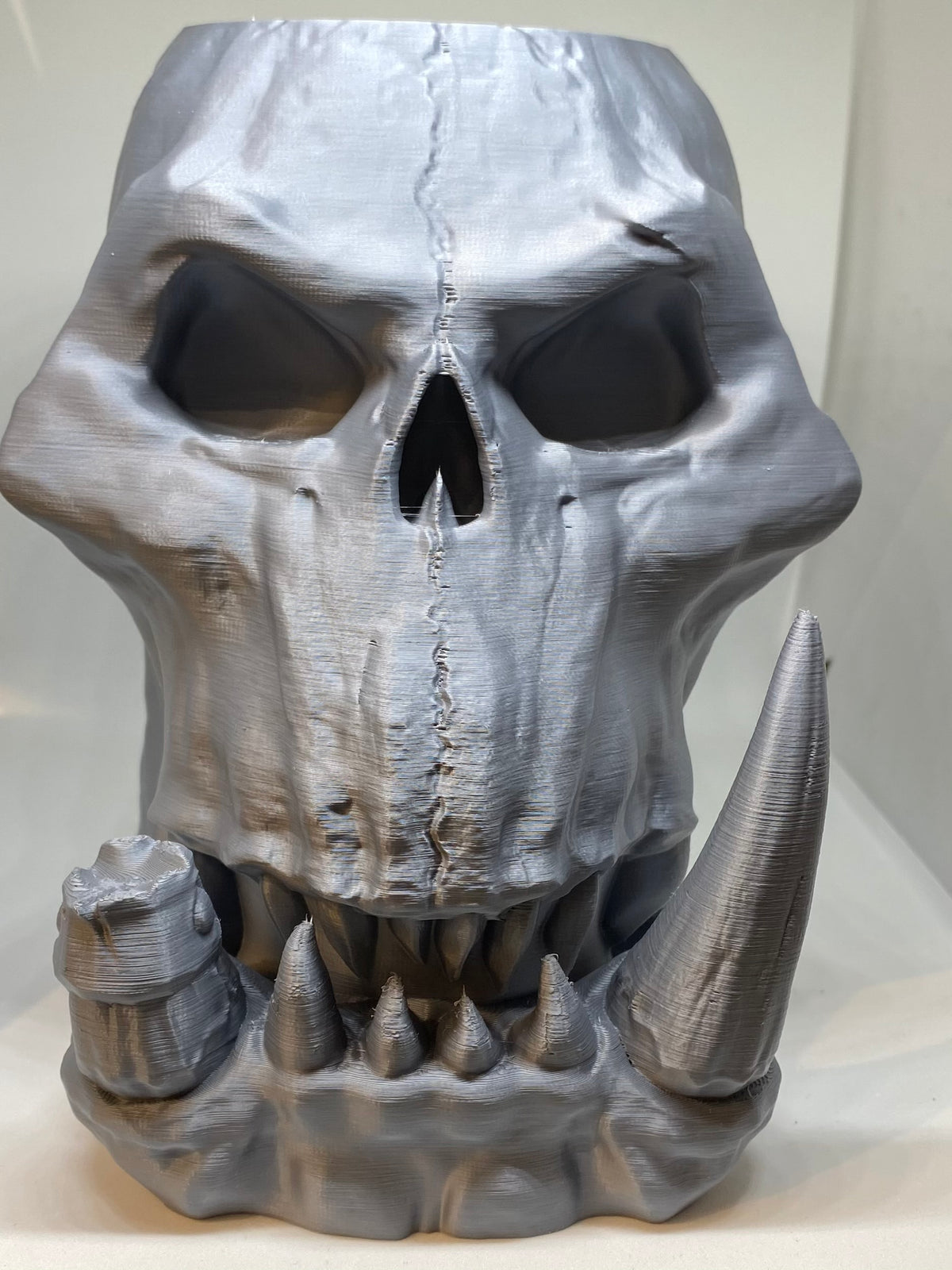 The Orc Skull Themed Mythic Mug with FREE Insert/Riser