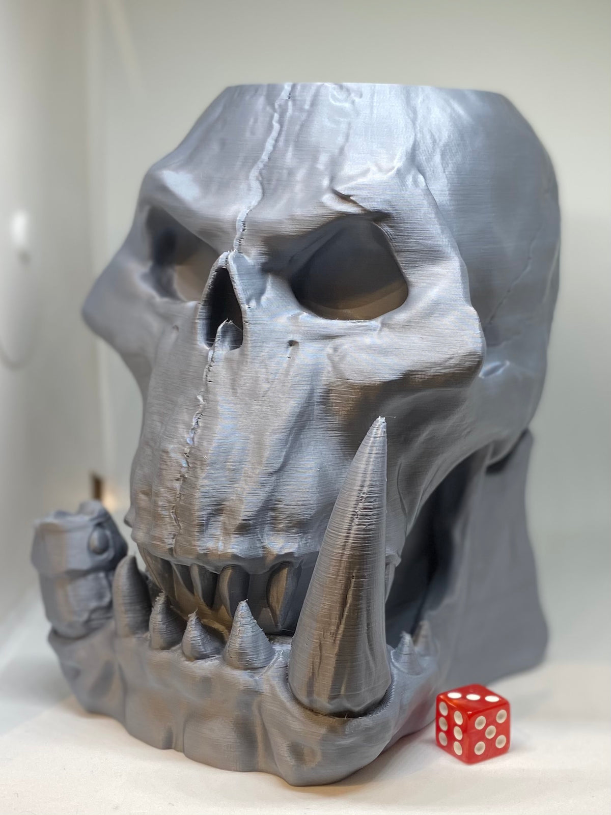 The Orc Skull Themed Mythic Mug with FREE Insert/Riser