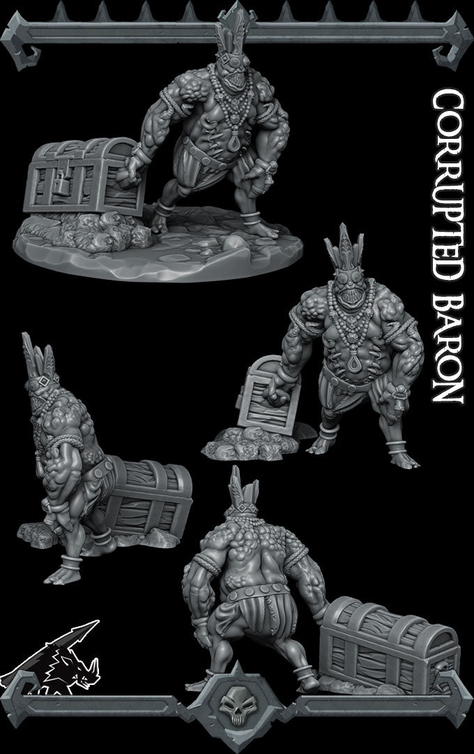 CORRIUPTED BARON - Miniature | Dungeons and Dragons | Pathfinder | War Gaming
