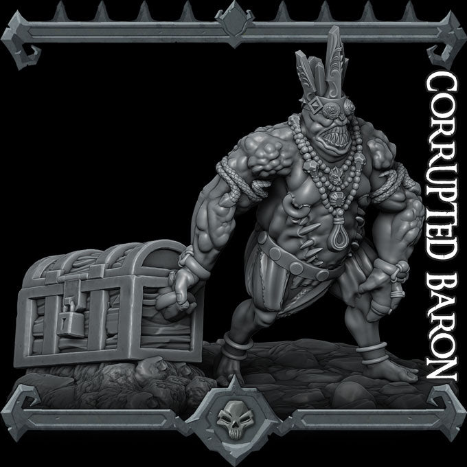 CORRIUPTED BARON - Miniature | Dungeons and Dragons | Pathfinder | War Gaming