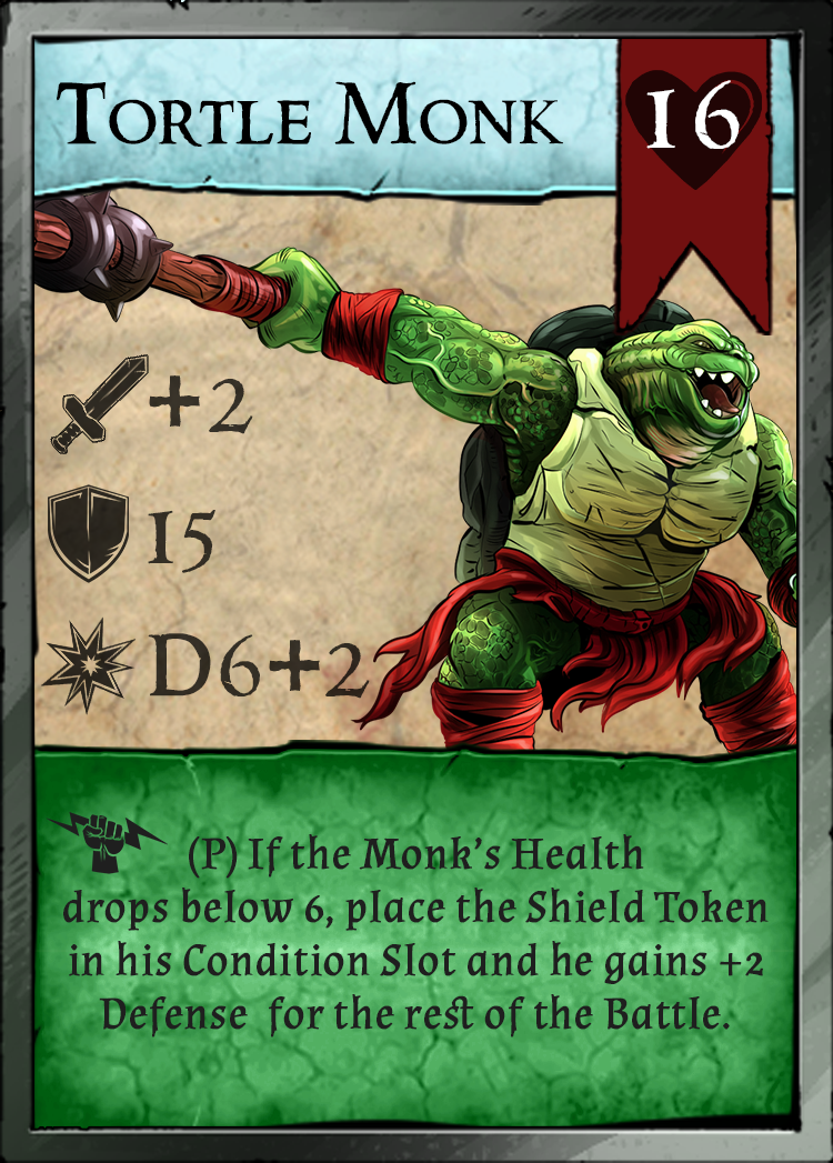 Tortle Monk - Pit Fighter Champion Miniature