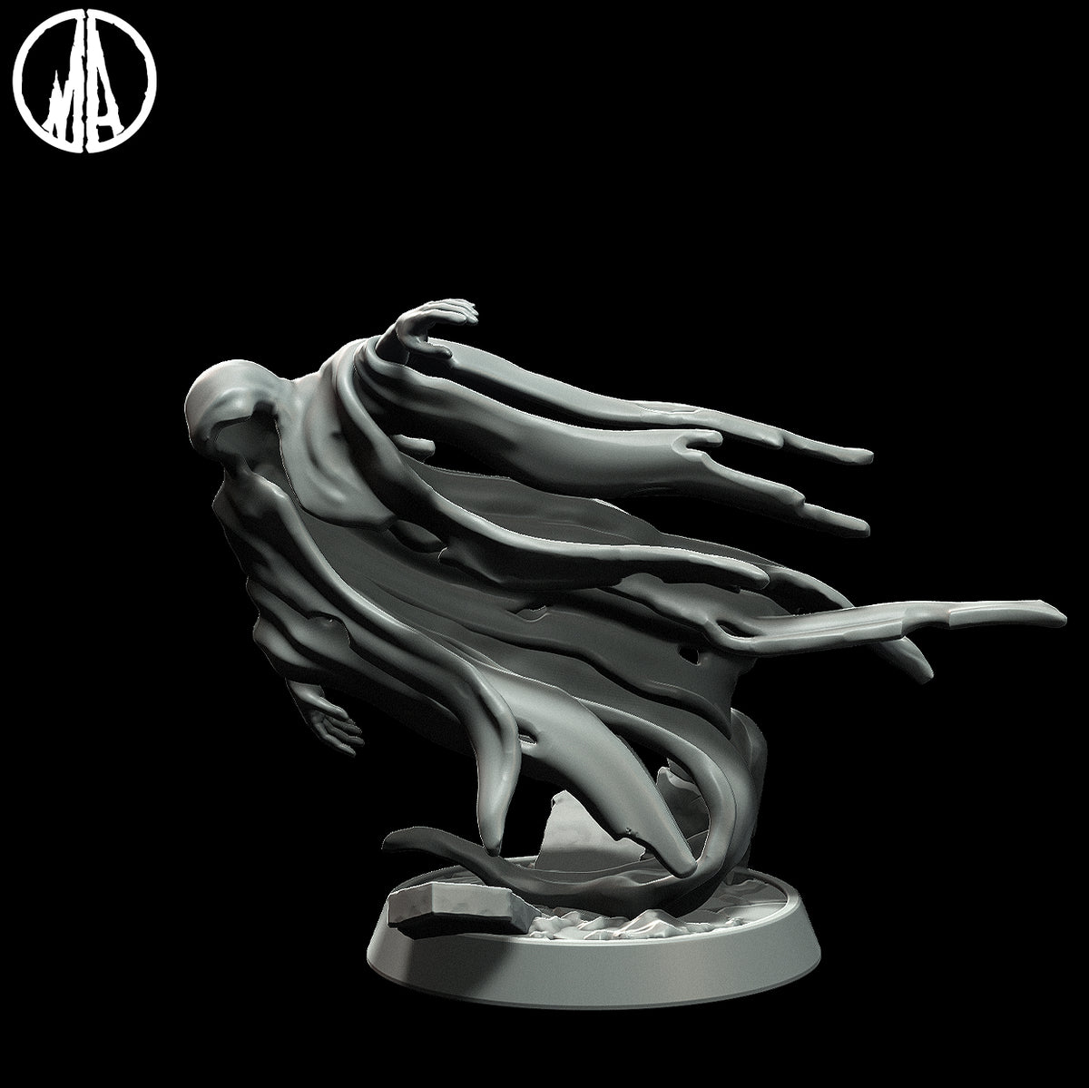 Ghosts | 32mm Scale Resin Model | From the Lost Souls Collection