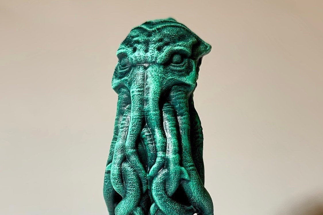 Cthulhu Idol Hand Painted / Turn Counter / Game Miniature / Arkham Horror LCG / Eldritch / Lovecraft