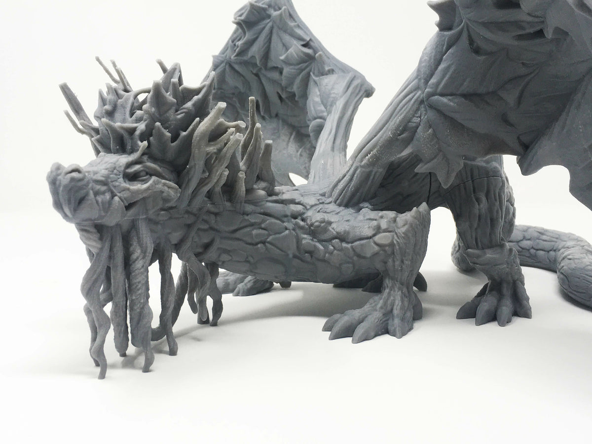 FOREST DRAGON - EPIC Sized Statue | Dungeons and dragons | Cthulhu| Pathfinder | War Gaming