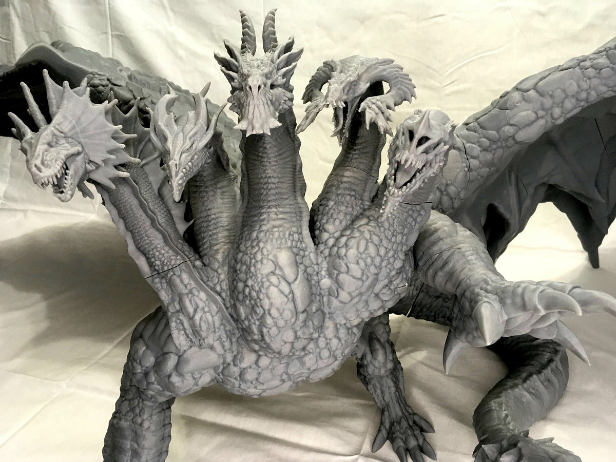 DRAGON GOD - EPIC Sized Statue | Dungeons and dragons | Cthulhu| Pathfinder | War Gaming