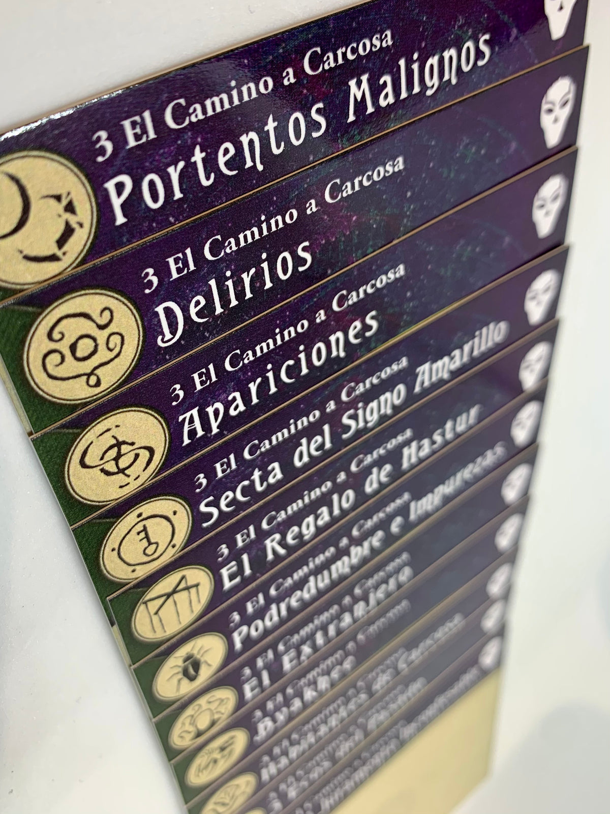 Arkham Horror: El juego de cartas - Separadores de caja de cubierta - Española !