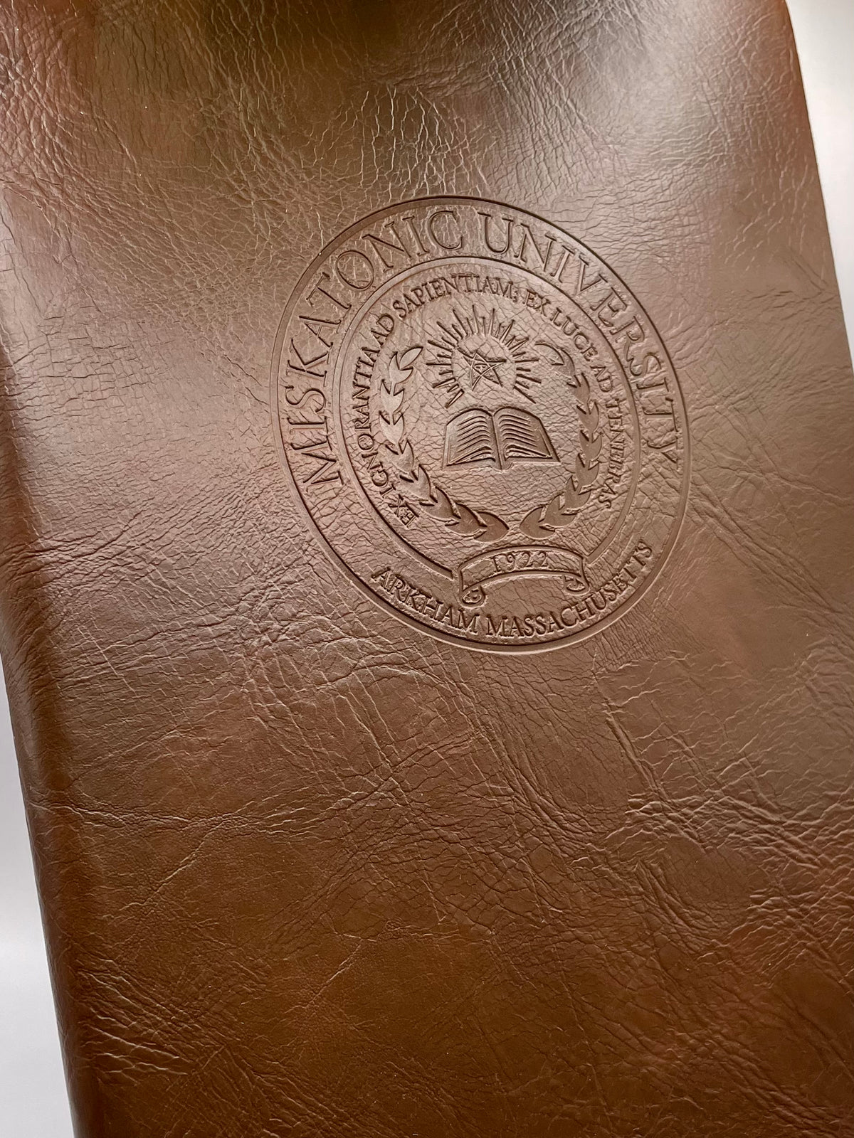 Miskatonic University Campaign Log Notebook Journal Arkham Horror LCG (Brown)