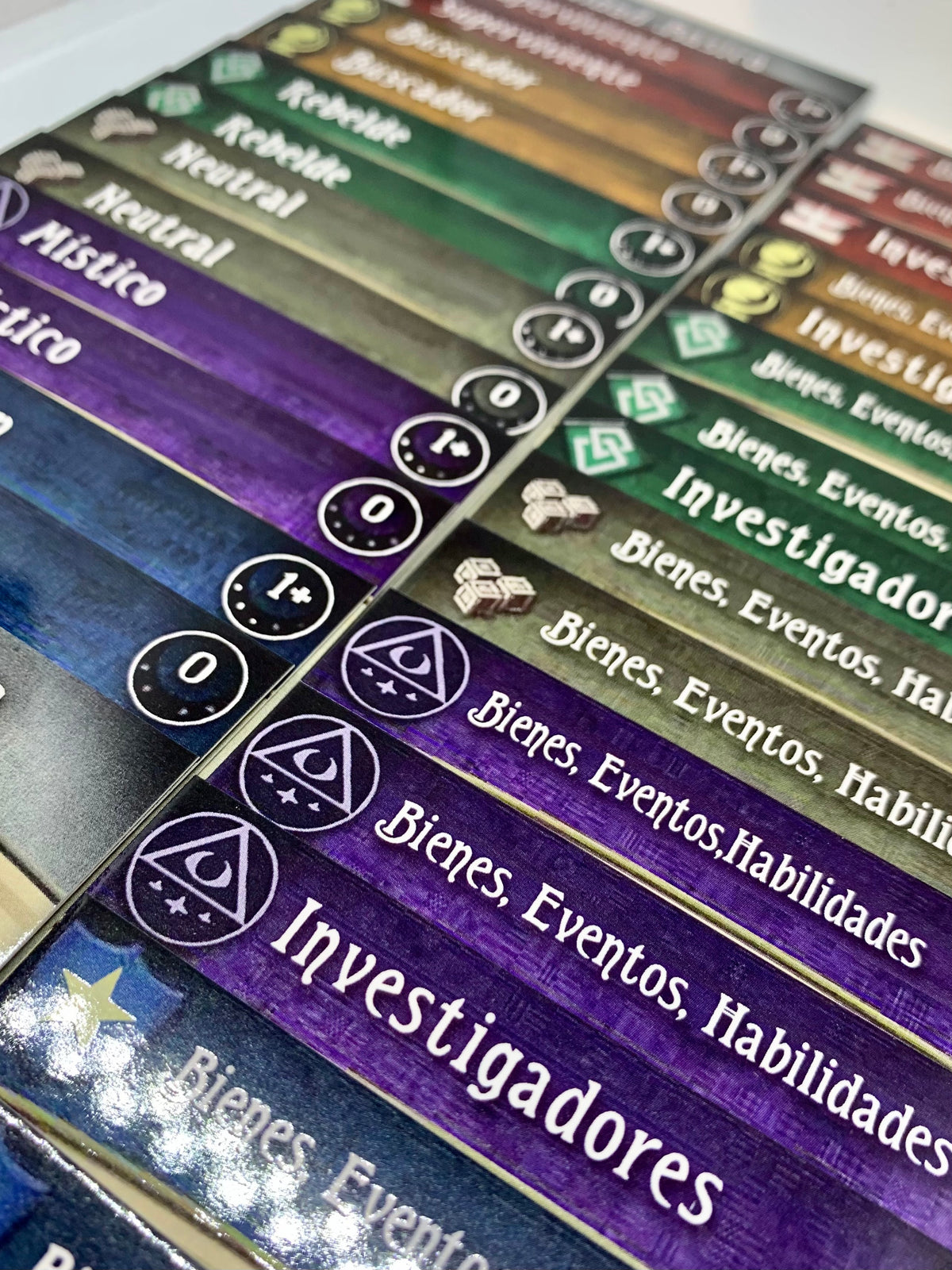 Arkham Horror: El juego de cartas - Separadores de caja de cubierta - Española !