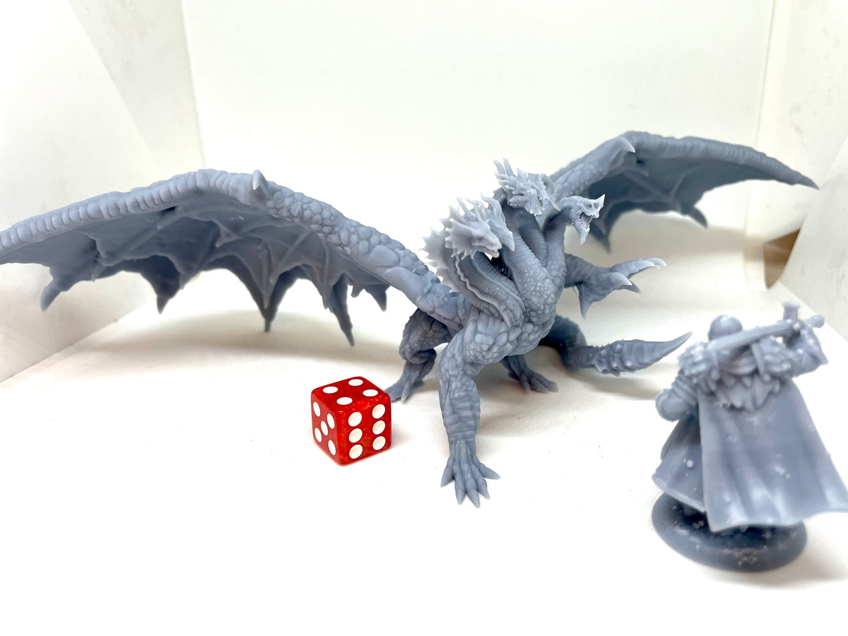 DRAGON GOD - EPIC Sized Statue | Dungeons and dragons | Cthulhu| Pathfinder | War Gaming