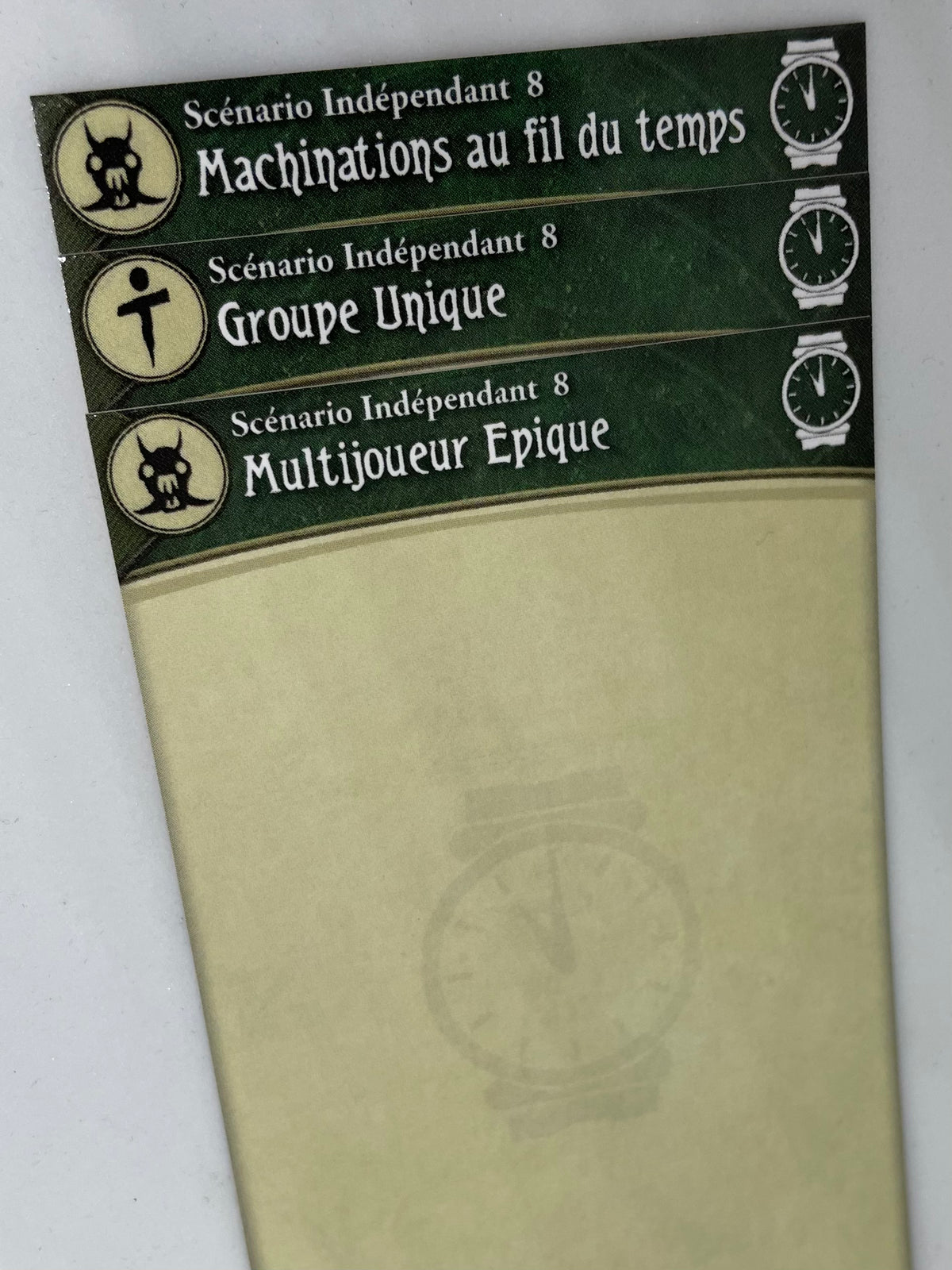 Machinations Through Time - Arkham Horror LCG Deck Box Dividers