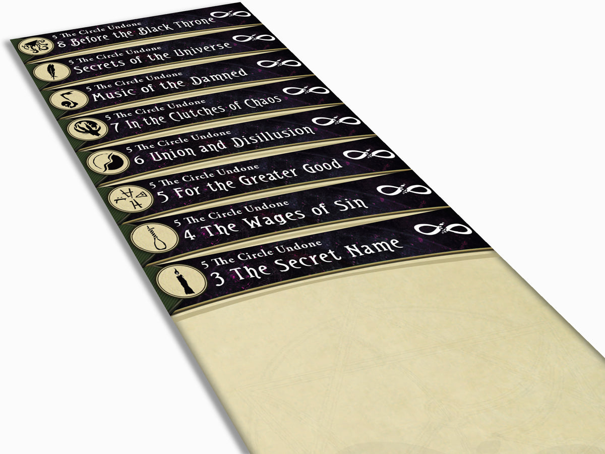 The Circle Undone - Arkham Horror LCG Deck Box Dividers