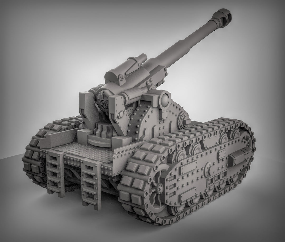 Mobile Artillery Model Kit - Tank Collection for 28mm Miniature Wargames & Terrain