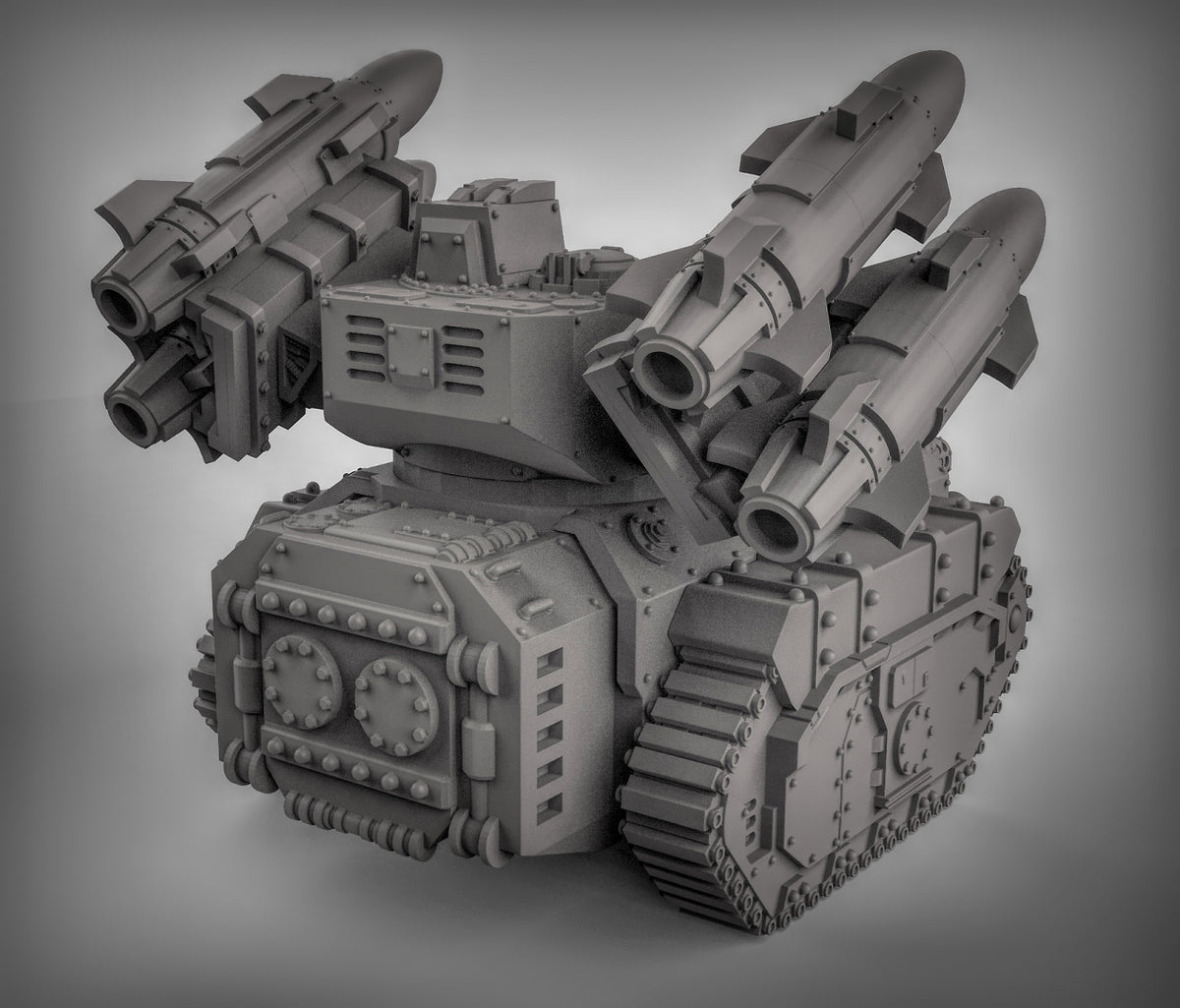 Mobile Rocket Launcher Model Kit - Tank Collection for 28mm Miniature Wargames & Terrain