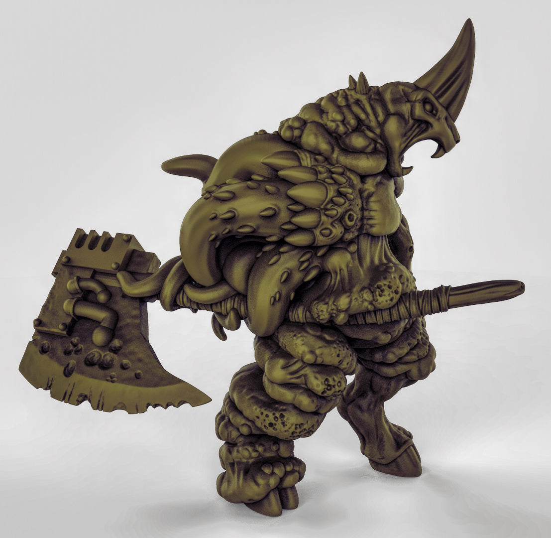Plague Demon Resin Miniature for DnD | Tabletop Gaming