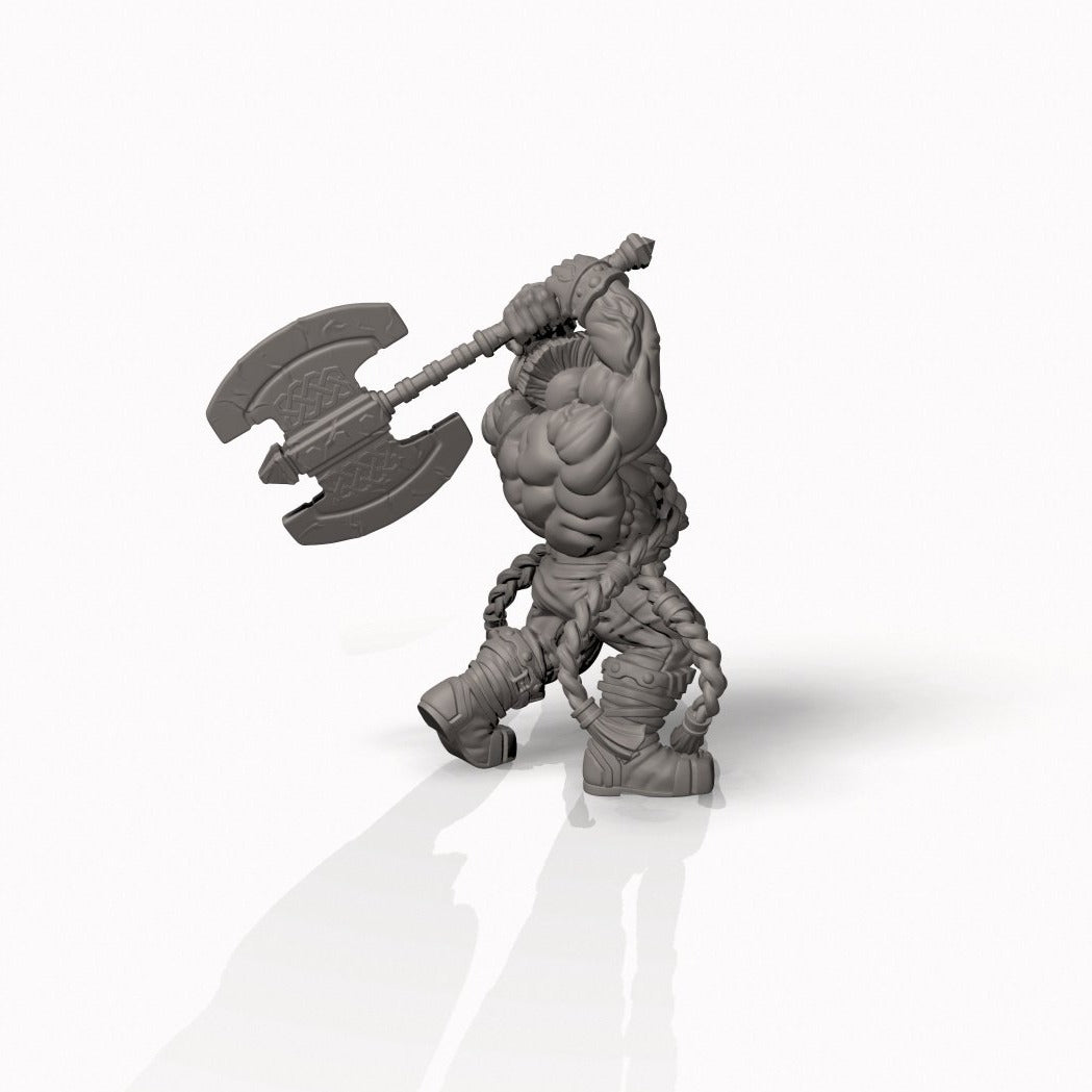 Dwarf Slayer - Pit Fighter Champion Miniature