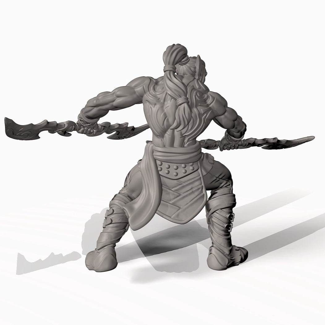 Elf Blade Dancer - Pit Fighter Champion Miniature