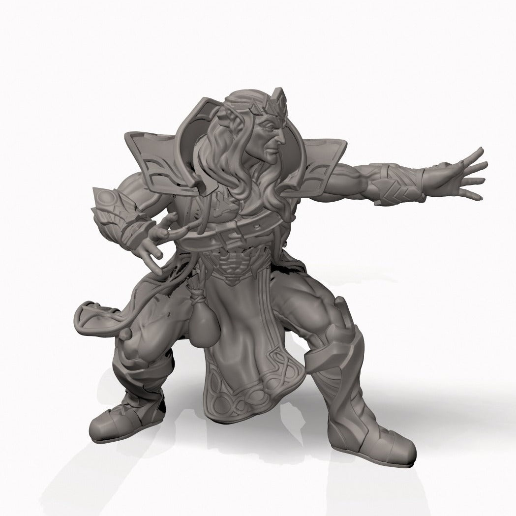 Elf Mage - Pit Fighter Champion Miniature