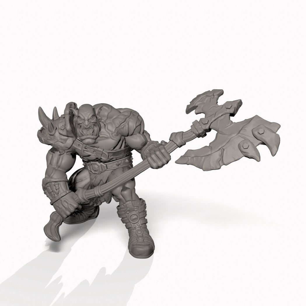 Orc Berserker - Pit Fighter Champion Miniature
