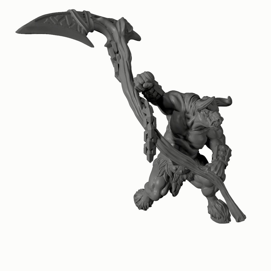 Minotaur Lord - Pit Fighter Champion Miniature