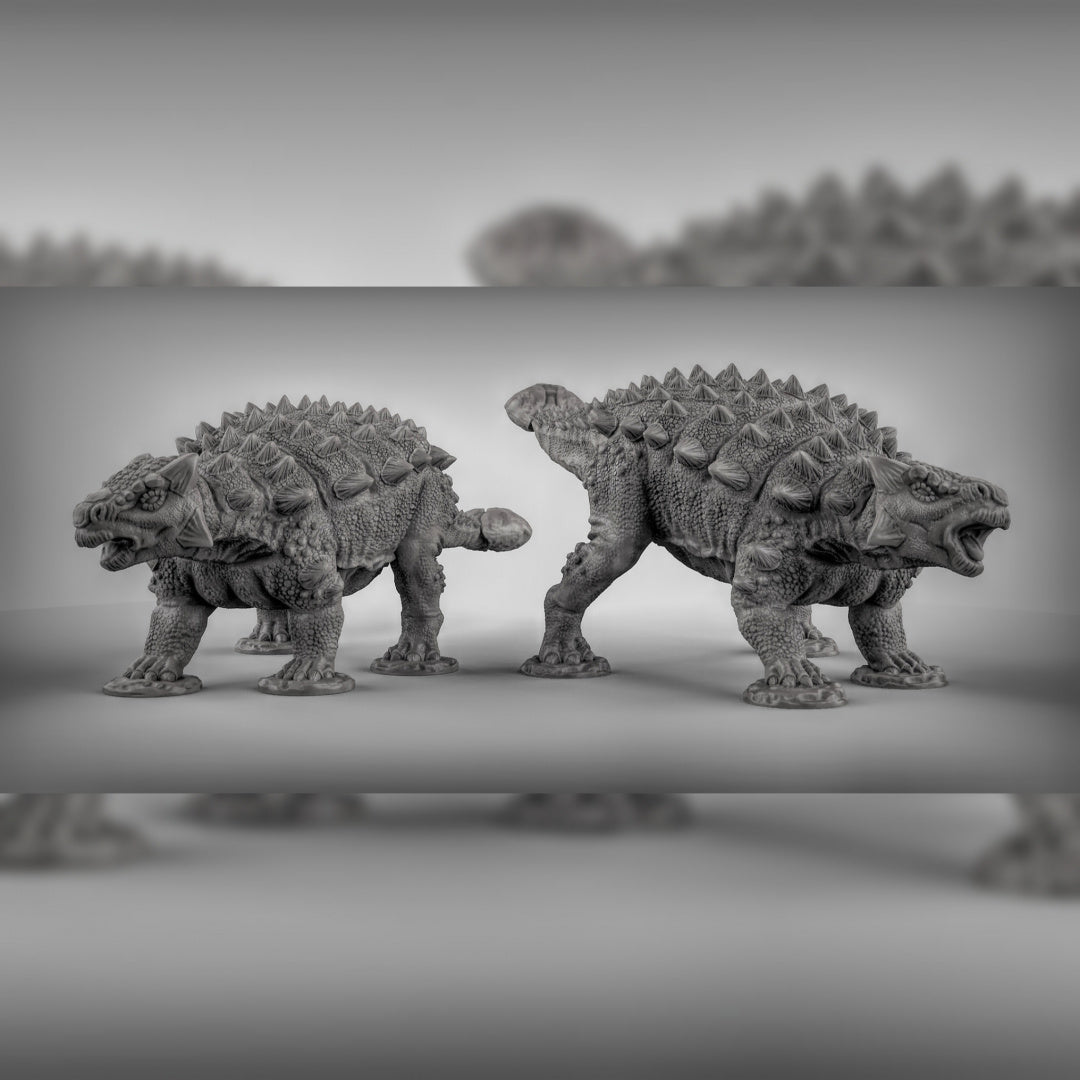 Ankylosaurus Resin Miniature for DnD | Tabletop Gaming