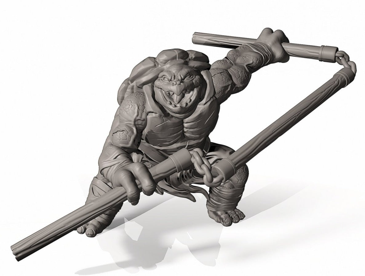 Tortle Monk - Pit Fighter Champion Miniature